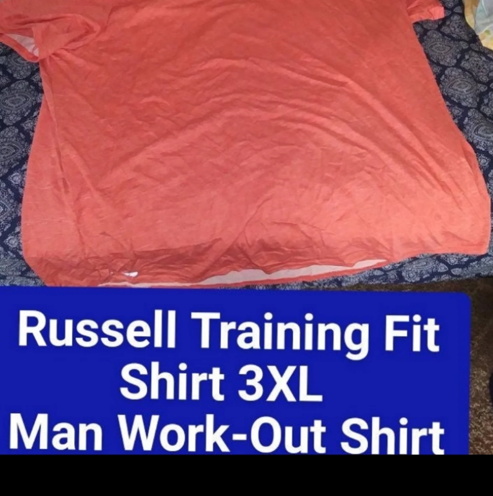 Men training fit workout shirt